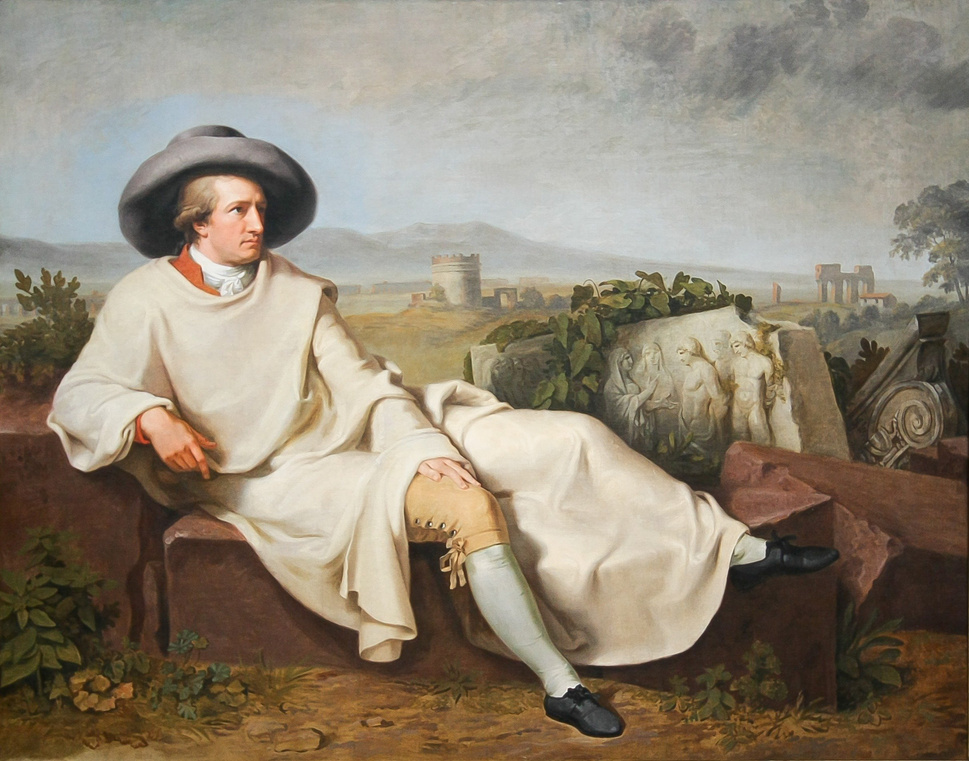 Portrait Painting of a Poet